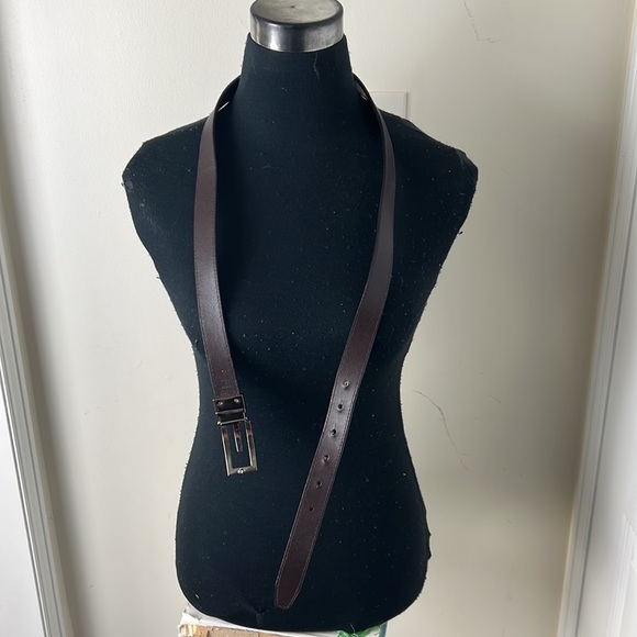 Guess Reversible Leather Signature Logo Belt Size large - Picture 7 of 11